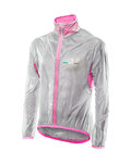 SIX2 Kolarska kurtka przeciwwiatrowa - GHOST - różowy/przezroczysty