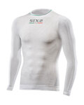 SIX2 Kolarska koszulka z długim rękawem - TS2L SUPERLIGHT - biały