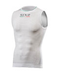 SIX2 Podkoszulek kolarski - SML2 SUPERLIGHT - biały