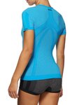 SIX2 Kolarska koszulka z krótkim rękawem - TS1 II - jasnoniebieski
