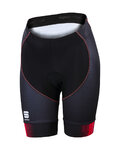 SPORTFUL Krótkie spodnie kolarskie bez szelek - GRUPPETTO PRO LADY - różowy/czarny