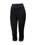 SPORTFUL Kolarskie spodnie 3/4 bez szelek - GIRO LADY - czarny