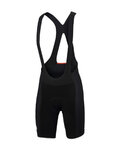 SPORTFUL Krótkie spodnie kolarskie z szelkami - TOTAL COMFORT - czarny