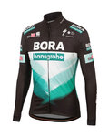 SPORTFUL Kolarska ocieplana kurtka - BORA HANSGROHE 2020 - czarny/zielony