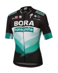 SPORTFUL Koszulka kolarska z krótkim rękawem - BORA HANSGROHE 2020 - zielony/czarny