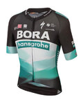 SPORTFUL Koszulka kolarska z krótkim rękawem - BORA HANSGROHE 2020 - zielony/czarny