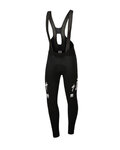 SPORTFUL Długie spodnie kolarskie z szelkami - BORA 2020 WINTER - czarny
