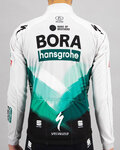SPORTFUL Kolarska ocieplana kurtka - BORA HANSGROHE 2021 - zielony/szary