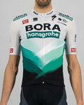 SPORTFUL Koszulka kolarska z krótkim rękawem - BORA HANSGROHE 2021 - szary/zielony