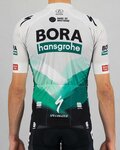 SPORTFUL Koszulka kolarska z krótkim rękawem - BORA HANSGROHE 2021 - szary/zielony