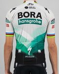 SPORTFUL Koszulka kolarska z krótkim rękawem - BORA HANSGROHE 2021 - szary/zielony