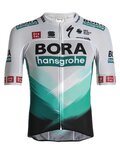 SPORTFUL Koszulka kolarska z krótkim rękawem - BORA HANSGROHE 2021 - zielony/szary