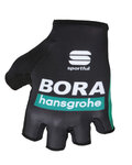 SPORTFUL Kolarskie rękawiczki z krótkimi palcami - BORA HANSGROHE 2019 - czarny
