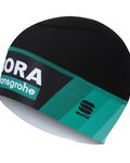 SPORTFUL Czapka kolarska - BORA HANSGROHE 2019 - zielony/czarny