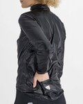 SPORTFUL Kolarska kurtka przeciwwiatrowa - HOT PACK EASYLIGHT W - czarny