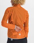 SPORTFUL Kolarska kurtka przeciwwiatrowa - HOT PACK EASYLIGHT W - pomarańczowy