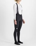 SPORTFUL Długie spodnie kolarskie z szelkami - BODYFIT CLASSIC W - czarny