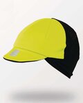 SPORTFUL Czapka kolarska - HELMET LINER - czarny/żółty