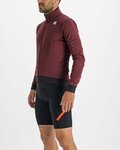 SPORTFUL Kolarska kurtka przeciwwiatrowa - FIANDRE PRO MEDIUM - czerwony/czarny