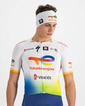 SPORTFUL Opaska kolarska - TOTAL ENERGIES 2022 - biały/niebieski/żółty/pomarańczowy