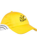 TDF Czapka kolarska - - yellow - żółty