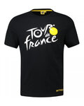 TDF Kolarska koszulka z krótkim rękawem - TDF LEADER NOIR '21 - czarny