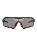 TIFOSI Okulary kolarskie - DAVOS - czerwony/czarny