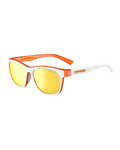TIFOSI Okulary kolarskie - SWANK - biały/pomarańczowy