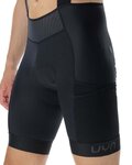 UYN Krótkie spodnie kolarskie z szelkami - ADVENTOUR CARGO - czarny