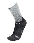 UYN Kolarskie klasyczne skarpetki - AERO - czarny/biały