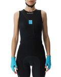 UYN Podkoszulek kolarski - CYCLIST LADY - czarny/szary