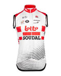 Kamizelka kolarska - LOTTO SOUDAL 2019 - czerwony/biały