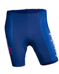 Krótkie spodnie kolarskie bez szelek - QUICKSTEP 2019 KIDS - niebieski