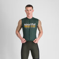 SPORTFUL Koszulka kolarska z krótkim rękawem - SUPERGIARA 2 - zielony/złoty