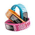 GARMIN pasek - VÍVOFIT 2 - PALM BEACH - różowy/pomarańczowy/turkusowy