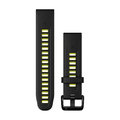 GARMIN pasek - QUICKFIT 20 - czarny/żółty