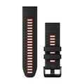 GARMIN pasek - QUICKFIT 26 - czarny/czerwony