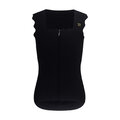 RIVANELLE Koszulka kolarska bez rękawów - SCALLESSA - czarny