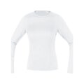 GORE Kolarska koszulka z długim rękawem - BASE LAYER - biały
