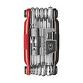 CRANKBROTHERS Narzędzia rowerowe - MULTI-17 - czarny/czerwony