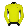 SCOTT Kolarska kurtka przeciwwiatrowa - RC PRO WARM GTX WS - żółty/czarny