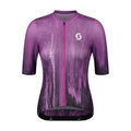 SCOTT Koszulka kolarska z krótkim rękawem - ULTD SL W - fioletowy/czarny