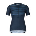 SCOTT Koszulka kolarska z krótkim rękawem - ENDURANCE LT W - niebieski