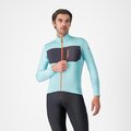 CASTELLI Zimowa koszulka kolarska z długim rękawem - UNLIMITED TRAIL 2 - jasnoniebieski