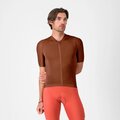 CASTELLI Koszulka kolarska z krótkim rękawem - ESPRESSO 2 - brązowy