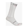 CASTELLI Kolarskie klasyczne skarpetki - FAST FEET 4 - biały