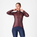 CASTELLI Kolarska kurtka przeciwwiatrowa - ARIA SHELL 2 W - bordowy