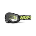 100% SPEEDLAB Okulary kolarskie - STRATA 2 - czarny/żółty