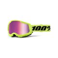 100% SPEEDLAB Okulary kolarskie - STRATA 2 - żółty/czarny/różowy