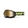 100% SPEEDLAB Okulary kolarskie - STRATA 2 - czarny/żółty/złoty